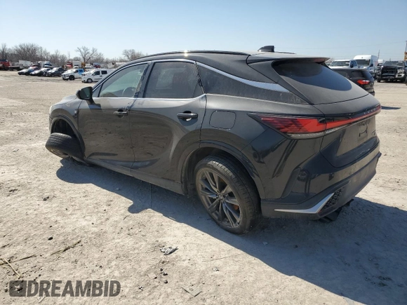 2023 Lexus RX with VIN 2T2BAMCA6PC016958, listed as a Copart auction lot 48016205 with 30,044 mi miles and Salvage Title. Bid and sale history available at carsss.com. Image 2.