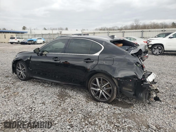 2016 Lexus GS 350 with VIN JTHBZ1BL7GA003900, listed as a Copart auction lot 47614145 with 191,358 mi miles and Salvage title. Bid and sale history available at DreamBid. Image 2.