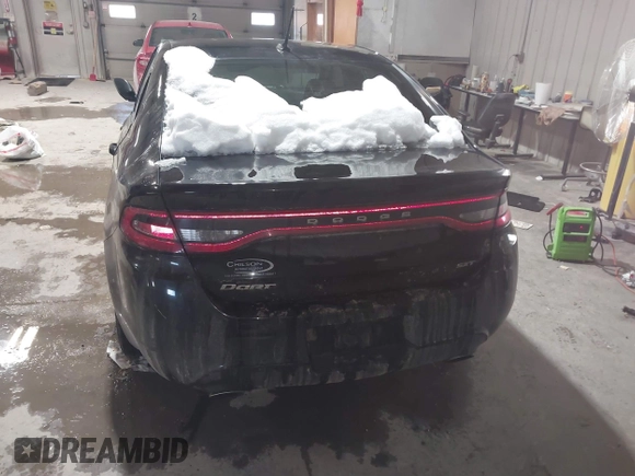 2013 Dodge Dart SXT with VIN 1C3CDFBAXDD342164, listed as a IAAI auction lot 41615218 with 122,243 mi miles. Bid and sale history available at carsss.com. Image 16.