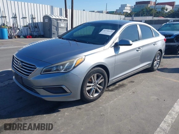 2017 Hyundai Sonata SE with VIN 5NPE24AF3HH564783, listed as a IAAI auction lot 41744125 with Not Provided miles. Bid and sale history available at carsss.com. Image 17.