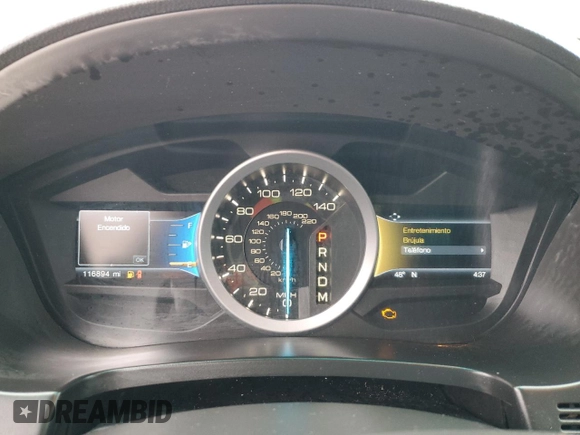 2015 Ford Explorer Limited with VIN 1FM5K7F86FGA20643, listed as a Copart auction lot 45245245 with 116,894 mi miles and Salvage Title. Bid and sale history available at carsss.com. Image 9.