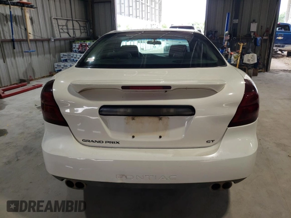 2007 Pontiac Grand Prix GT with VIN 2G2WR554071133529, listed as a Copart auction lot 61960005 with 244,078 mi miles and Salvage title. Bid and sale history available at DreamBid. Image 6.