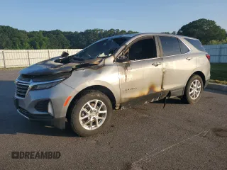 2024 Chevrolet Equinox LT with VIN 3GNAXUEG1RL342478, listed as a Copart auction lot 62281615 with Not provided miles and Non repairable. Bid and sale history available at DreamBid. Image 1.