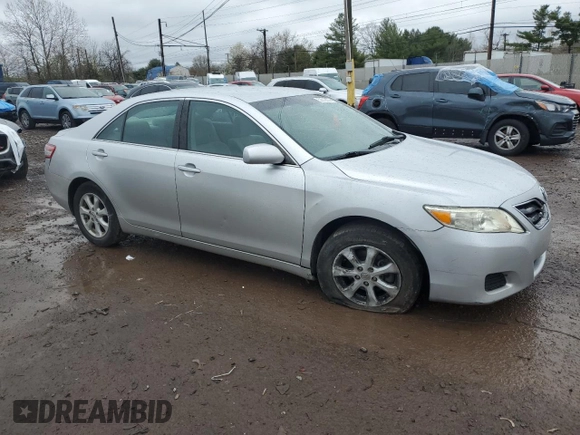 2011 Toyota Camry LE with VIN 4T1BF3EK8BU610710, listed as a Copart auction lot 52512635 with 202,244 mi miles and Salvage Title. Bid and sale history available at DreamBid. Image 4.