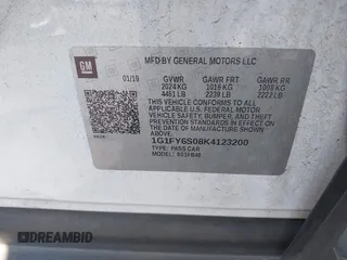 2019 Chevrolet Bolt EV LT z VIN 1G1FY6S08K4123200, wystawiony jako IAAI lot #42455115 z przebiegiem 29 891 mil mil oraz . Historia ofert i sprzedaży dostępna na DreamBid. Obrazek 9.