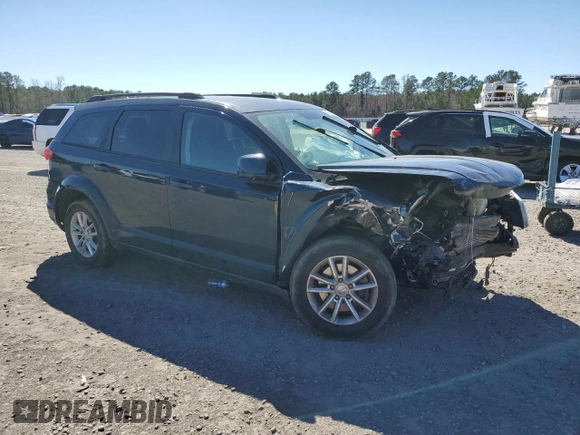 2015 Dodge Journey SXT with VIN 3C4PDDBG1FT611719, listed as a Copart auction lot 46892605 with 153,688 mi miles and Salvage Title. Bid and sale history available at DreamBid. Image 4.