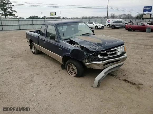 1995 Ford Ranger Splash with VIN 1FTCR14U9SPB00789, listed as a Copart auction lot 47650525 with 222,251 mi miles and Salvage Title. Bid and sale history available at carsss.com. Image 10.