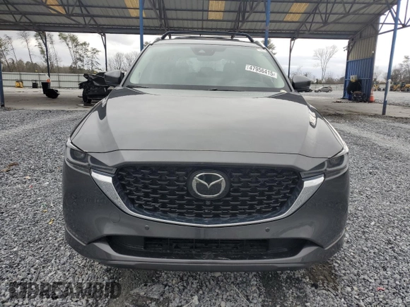 2025 Mazda CX-5 2.5 S Premium Plus Package with VIN JM3KFBEM8S0565119, listed as a Copart auction lot 47956415 with 0 mi miles and Salvage Title. Bid and sale history available at carsss.com. Image 5.
