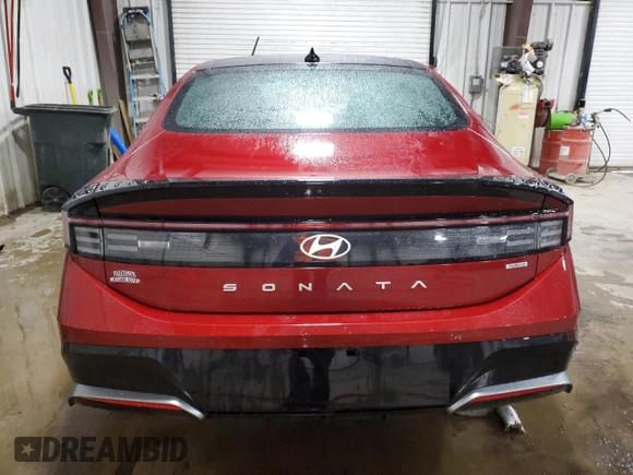 2024 Hyundai Sonata Hybrid Limited with VIN KMHL54JJ3RA088316, listed as a Copart auction lot 52333365 with 0 mi miles and Salvage Title. Bid and sale history available at carsss.com. Image 6.