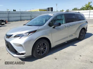 2024 Toyota Sienna XSE z VIN 5TDDSKFC8RS133270, wystawiony jako Copart lot #58497664 z przebiegiem 350 mil mil oraz Szkoda całkowita • Salvage title. Historia ofert i sprzedaży dostępna na DreamBid. Obrazek 1.