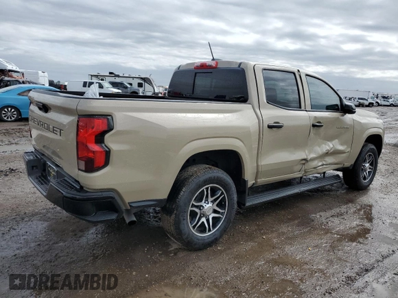 2024 Chevrolet Colorado 2WD Work Truck with VIN 1GCGSBEC7R1190541, listed as a Copart auction lot 47642775 with 14,515 mi miles and Clean title. Bid and sale history available at DreamBid. Image 3.