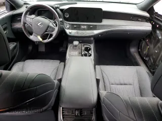 2023 Lexus LS with VIN JTHD51FFXP5018375, listed as a Copart auction lot 52004195 with Not Provided miles and Clean Title. Bid and sale history available at carsss.com. Image 8.