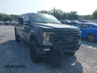 2021 Ford F-250 XL with VIN 1FT7W2BT9MEC24831, listed as a IAAI auction lot 40020124 with 112,593 mi miles and . Bid and sale history available at DreamBid. Image 1.