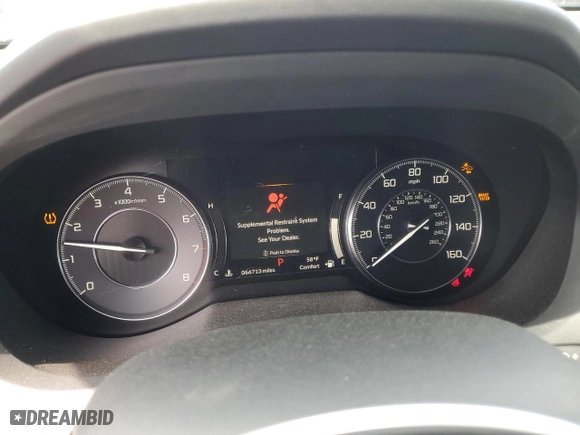 2019 Acura RDX w/Technology Pkg with VIN 5J8TC1H53KL008512, listed as a Copart auction lot 47079525 with 66,713 mi miles and Salvage Title. Bid and sale history available at carsss.com. Image 9.