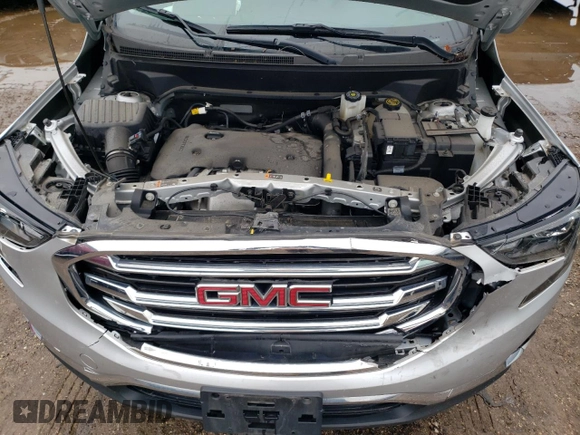 2020 GMC Terrain SLT with VIN 3GKALVEXXLL228680, listed as a Copart auction lot 41473725 with 26,269 mi miles and Salvage title. Bid and sale history available at DreamBid. Image 11.