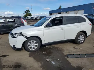 2014 Mitsubishi Outlander ES with VIN JA4AD2A35EZ019864, listed as a Copart auction lot 75882894 with 107,380 mi miles and Clean Title. Bid and sale history available at carsss.com. Image 1.