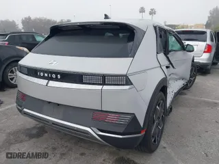 2023 Hyundai IONIQ 5 SE Standard Range with VIN KM8KM4AB6PU179311, listed as a IAAI auction lot 41602550 with 18,214 mi miles. Bid and sale history available at carsss.com. Image 4.