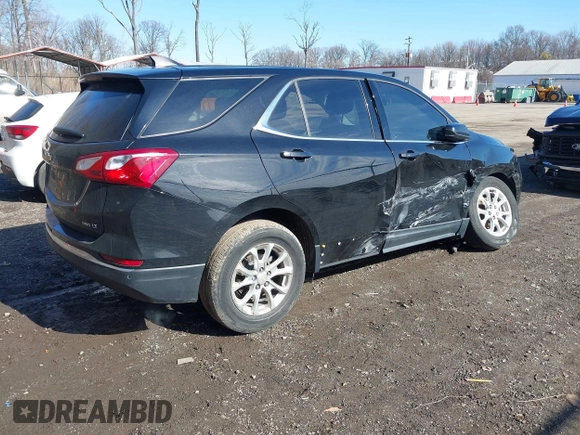 2020 Chevrolet Equinox LT with VIN 2GNAXUEV6L6283955, listed as a IAAI auction lot 41748148 with 145,242 mi miles. Bid and sale history available at carsss.com. Image 4.