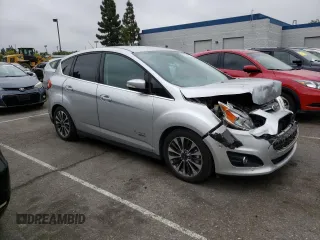 2017 Ford C-Max Energi Titanium with VIN 1FADP5FU3HL102770, listed as a Copart auction lot 56334723 with 77,388 mi miles. Bid and sale history available at carsss.com. Image 4.