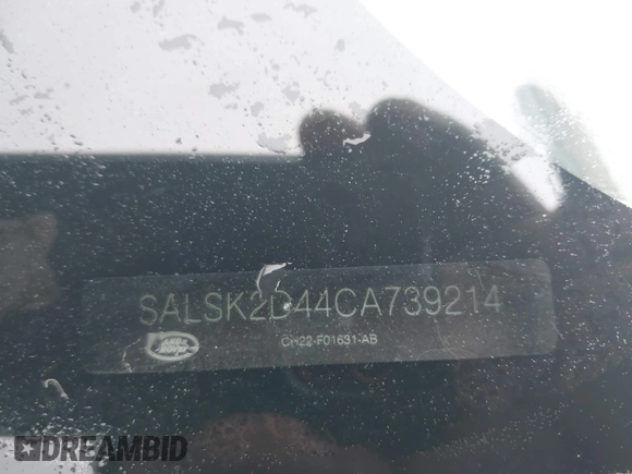 2012 Land Rover Range Rover Sport HSE Lux с VIN SALSK2D44CA739214, выставлен на аукционе IAAI как лот 41928292 с пробегом 147 857 миль миль и . История ставок и продаж доступна на DreamBid. Изображение 9.