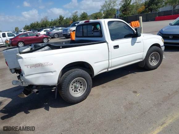 2002 Toyota Tacoma with VIN 5TENL42N92Z027486, listed as a IAAI auction lot 41819045 with 252,777 mi miles. Bid and sale history available at carsss.com. Image 4.