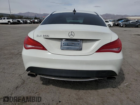 2015 Mercedes-Benz CLA 250 with VIN WDDSJ4EB0FN212163, listed as a Copart auction lot 49109685 with 138,549 mi miles and Salvage Title. Bid and sale history available at DreamBid. Image 6.