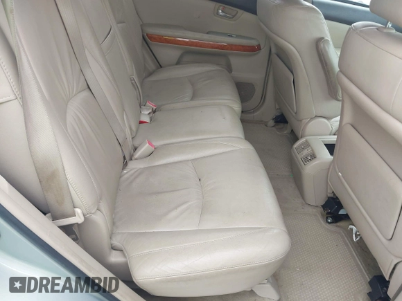 2006 Lexus RX 400h with VIN JTJHW31U462004373, listed as a IAAI auction lot 42081583 with 294,827 mi miles and . Bid and sale history available at DreamBid. Image 8.