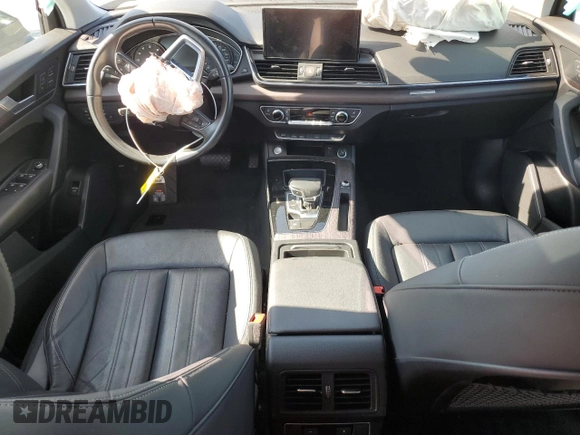 2021 Audi Q5 Premium with VIN WA1AAAFY8M2029156, listed as a Copart auction lot 60519755 with 29,713 mi miles and Salvage title. Bid and sale history available at DreamBid. Image 8.