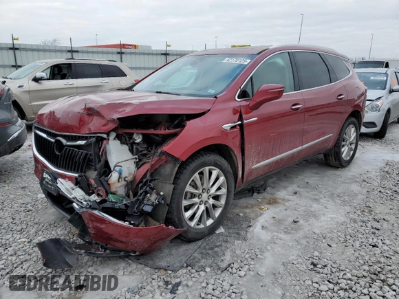 2019 Buick Enclave Premium with VIN 5GAERCKW2KJ275785, listed as a Copart auction lot 42170125 with 63,216 mi miles and Salvage Title. Bid and sale history available at carsss.com. Image 1.