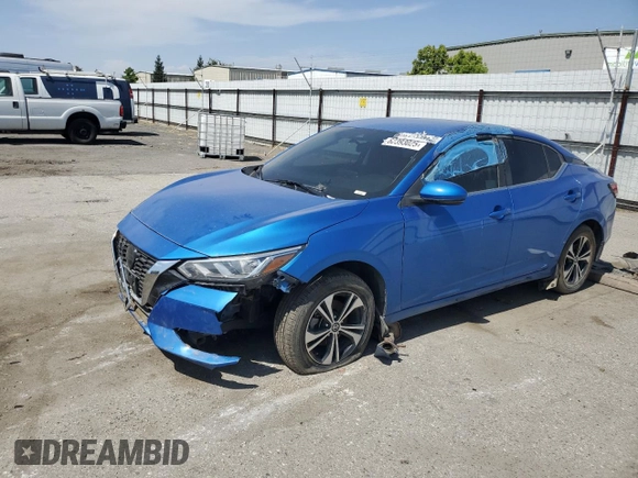 2020 Nissan Sentra with VIN N1AB8CV5LY238119, listed as a Copart auction lot 62393025 with Not provided miles and Clean title. Bid and sale history available at DreamBid. Image 1.