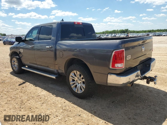 2018 Ram 1500 Longhorn with VIN 1C6RR7PT7JS194268, listed as a Copart auction lot 56565985 with 183,323 mi miles and Salvage title. Bid and sale history available at DreamBid. Image 2.
