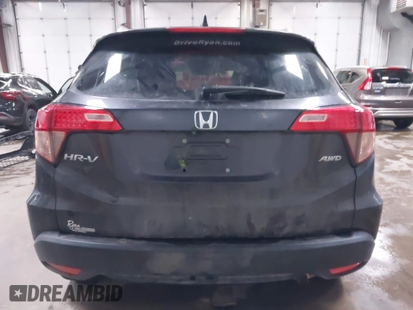 2016 Honda HR-V EX-L w/Navi with VIN 3CZRU6H76GM727547, listed as a IAAI auction lot 41260229 with 85,799 mi miles. Bid and sale history available at carsss.com. Image 17.