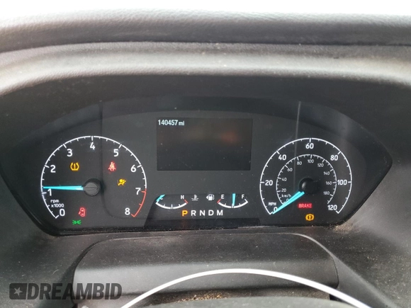 2021 Ford Transit Cargo with VIN 1FTBR1C86MKA01959, listed as a Copart auction lot 50876485 with 140,457 mi miles and Salvage Title. Bid and sale history available at DreamBid. Image 9.