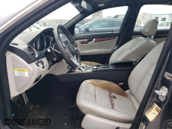 2014 Mercedes-Benz C 250 Sport with VIN WDDGF4HB6ER308115, listed as a Copart auction lot 62885535 with 173,161 mi miles and Clean title. Bid and sale history available at DreamBid. Image 7.