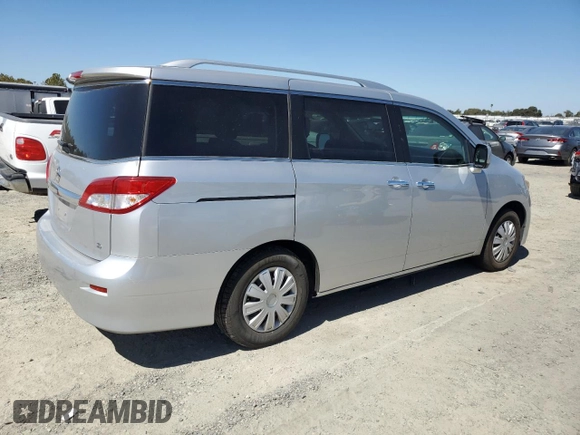 2012 Nissan Quest S with VIN JN8AE2KP9C9037936, listed as a Copart auction lot 70925444 with 164,614 mi miles and Clean Title. Bid and sale history available at carsss.com. Image 3.