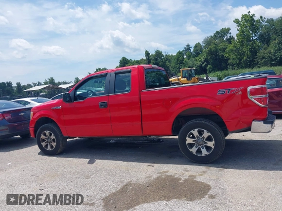 2014 Ford F-150 XL with VIN 1FTEX1EM4EFC24475, listed as a IAAI auction lot 42692573 with 166,214 mi miles and . Bid and sale history available at DreamBid. Image 14.