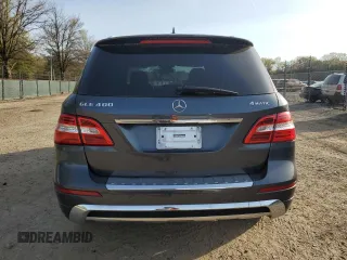 2015 Mercedes-Benz M 400 with VIN 4JGDA5GB9FA533725, listed as a Copart auction lot 53634095 with 216,712 mi miles and Clean Title. Bid and sale history available at DreamBid. Image 6.
