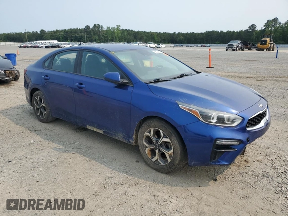 2019 Kia Forte LXS with VIN 3KPF24AD1KE006333, listed as a Copart auction lot 59503955 with 163,882 mi miles and Salvage title. Bid and sale history available at DreamBid. Image 4.