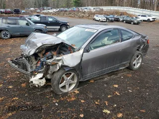 2004 Acura RSX with VIN JH4DC53824S016586, listed as a Copart auction lot 47056115 with 0 mi miles and Non Repairable. Bid and sale history available at carsss.com. Image 1.