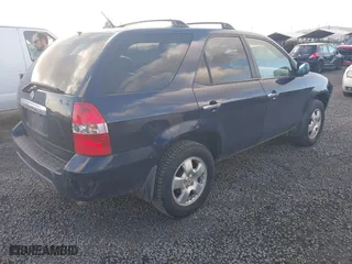 2003 Acura MDX with VIN 2HNYD18293H543120, listed as a IAAI auction lot 41697196 with 150,047 mi miles. Bid and sale history available at carsss.com. Image 4.