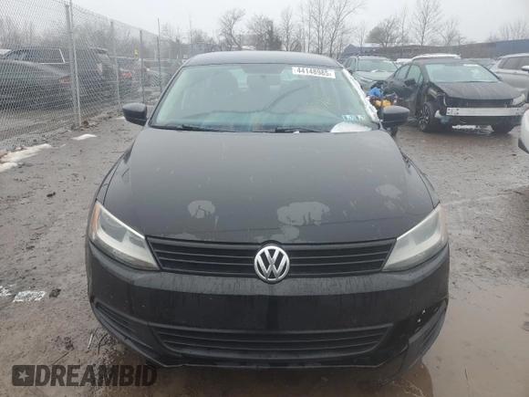 2011 Volkswagen Jetta Sedan S with VIN 3VW1K7AJ6BM334061, listed as a Copart auction lot 44148985 with 212,151 mi miles and Salvage Title. Bid and sale history available at carsss.com. Image 5.