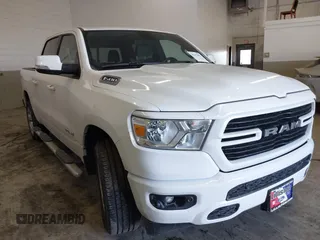 2021 Ram 1500 Big Horn with VIN 1C6SRFFTXMN780608, listed as a IAAI auction lot 41342815 with 70,406 mi miles and . Bid and sale history available at DreamBid. Image 1.