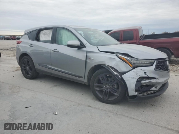 2019 Acura RDX w/A-Spec Pkg with VIN 5J8TC1H6XKL015501, listed as a Copart auction lot 46452295 with 62,276 mi miles and Salvage title. Bid and sale history available at DreamBid. Image 4.