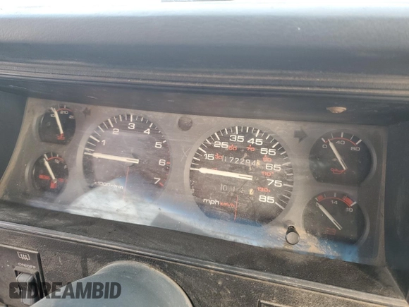 1994 Jeep Cherokee Sport z VIN 1J4FT68S0RL142185, wystawiony jako Copart lot #80419344 z przebiegiem 172 294 mil mil oraz Szkoda całkowita • Salvage title. Historia ofert i sprzedaży dostępna na DreamBid. Obrazek 9.