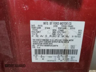 2006 Ford F-150 XLT with VIN 1FTPX14586NA32874, listed as a Copart auction lot 50877855 with 164,970 mi miles and Non Repairable. Bid and sale history available at carsss.com. Image 13.