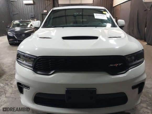 2021 Dodge Durango SRT 392 with VIN 1C4SDJGJ8MC845443, listed as a IAAI auction lot 40239648 with 4,904 mi miles. Bid and sale history available at carsss.com. Image 6.