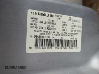 2008 Chrysler Aspen Limited z VIN 1A8HW58238F113964, wystawiony jako Copart lot #44361914 z przebiegiem 143 353 mil mil oraz Szkoda całkowita • Salvage title. Historia ofert i sprzedaży dostępna na DreamBid. Obrazek 13.