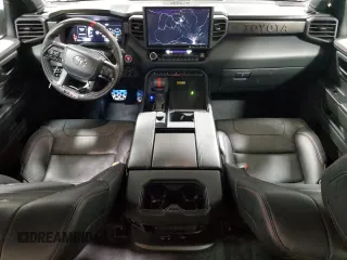 2024 Toyota Tundra TRD Pro Hybrid with VIN 5TFPC5DB7RX045567, listed as a Copart auction lot 53485595 with 32,805 mi miles and Clean title. Bid and sale history available at DreamBid. Image 8.