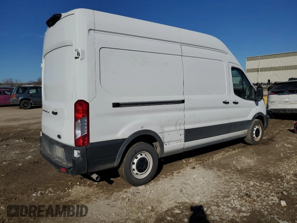 2021 Ford Transit Cargo with VIN 1FTBR1X87MKA46404, listed as a Copart auction lot 45162425 with 81,901 mi miles and Salvage Title. Bid and sale history available at DreamBid. Image 3.