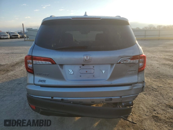 2020 Honda Pilot Touring 8-Passenger with VIN 5FNYF6H96LB029385, listed as a Copart auction lot 87391534 with 68,201 mi miles and Salvage Title. Bid and sale history available at DreamBid. Image 6.